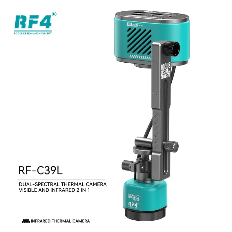 RF-C39L — unidade montada no suporte de braço ajustável